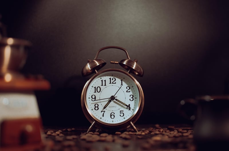 Hourglass as a symbol of time
